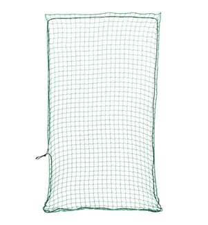 Filet pour remorque avec corde élastique vert 3,5x2 m PP