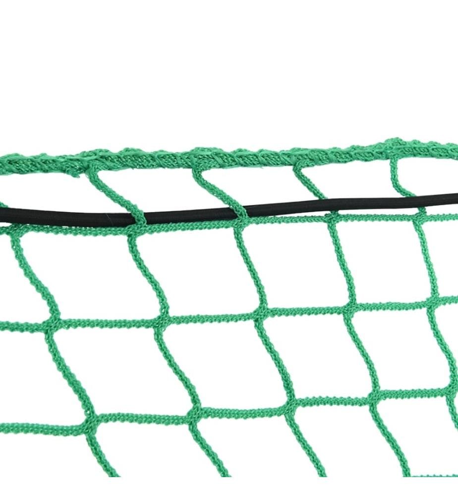 Anhängernetz mit Gummiseil Grün 3,5x2 m PP