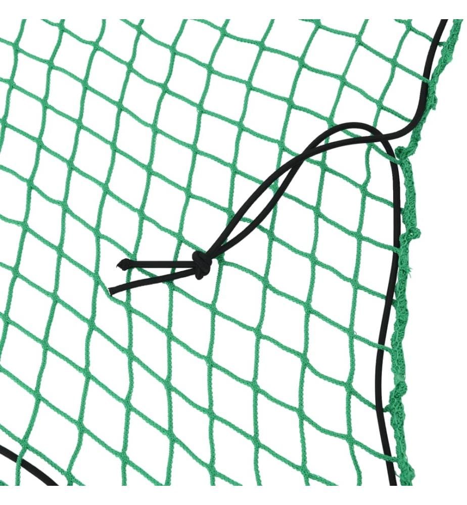 Anhängernetz mit Gummiseil Grün 5x3 m PP