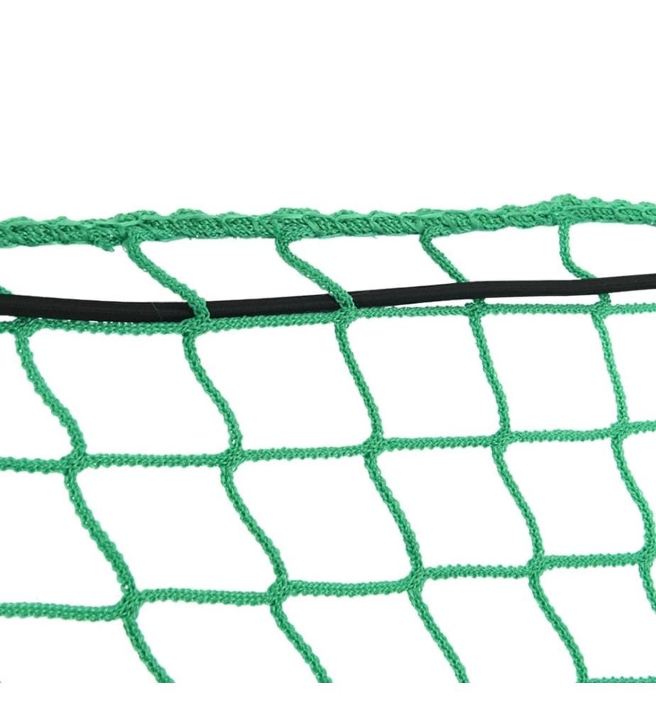 Anhängernetz mit Gummiseil Grün 5x3 m PP