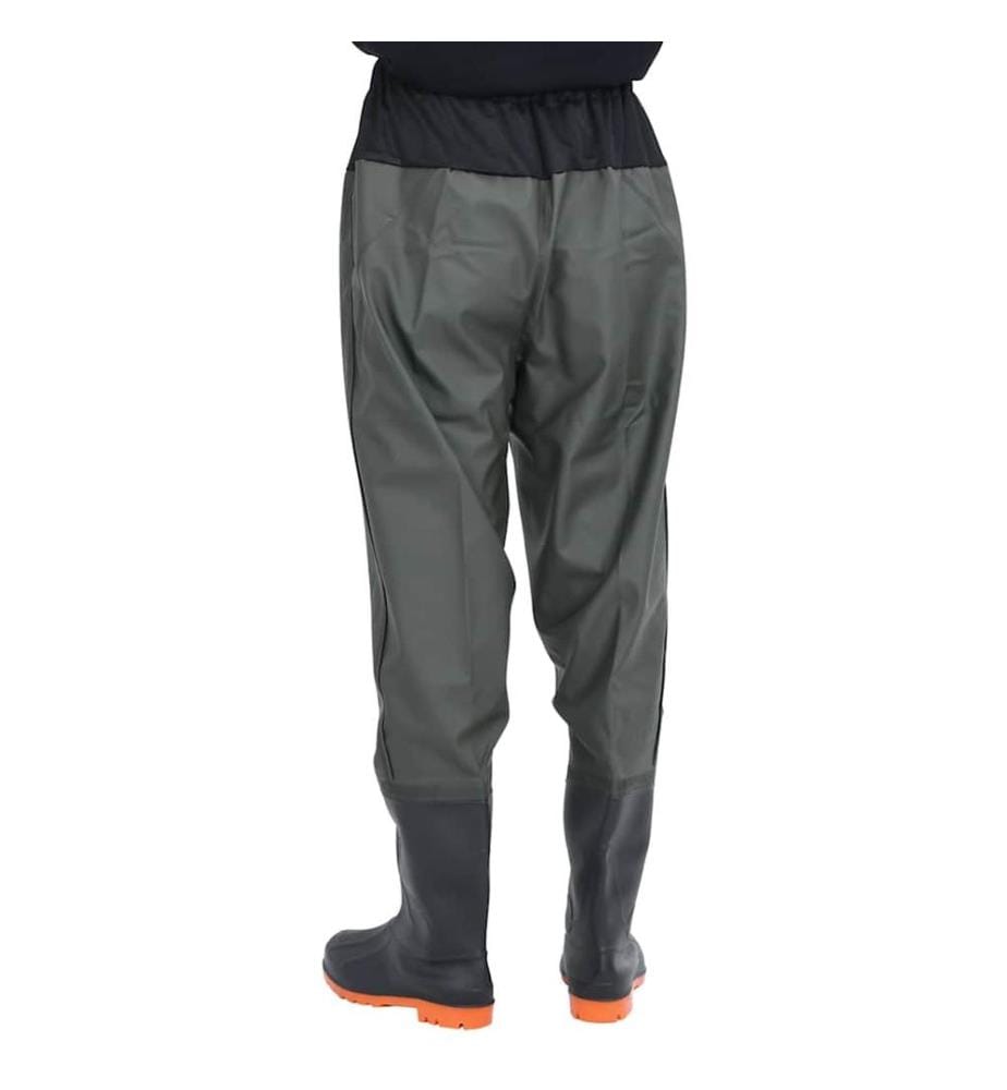Cuissardes avec bottes vert foncé taille 45
