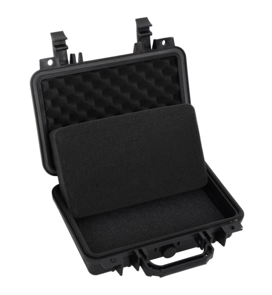 Flugkoffer Tragbar Schwarz 30x22x10 cm PP