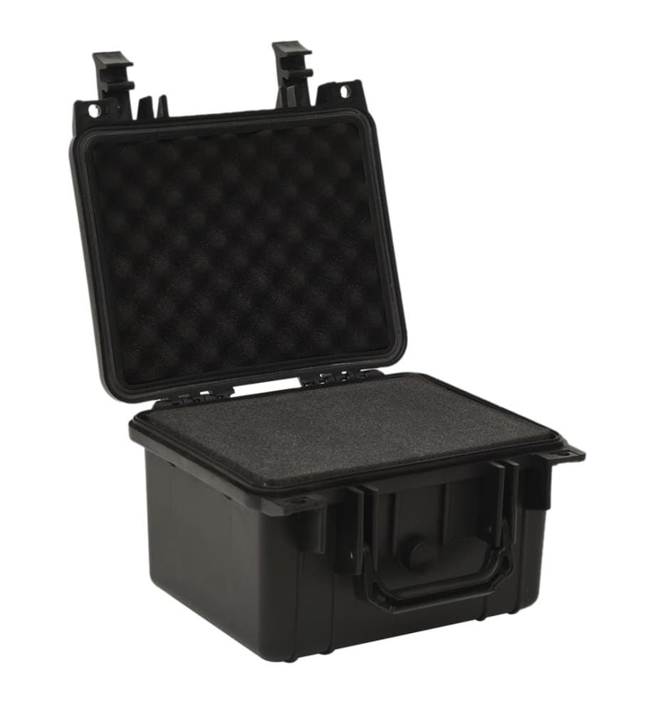Flugkoffer Tragbar Schwarz 27x25x18 cm PP