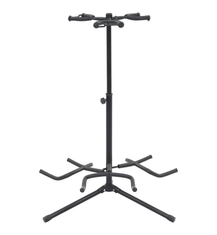 Gitarrenständer Schwarz Stahl