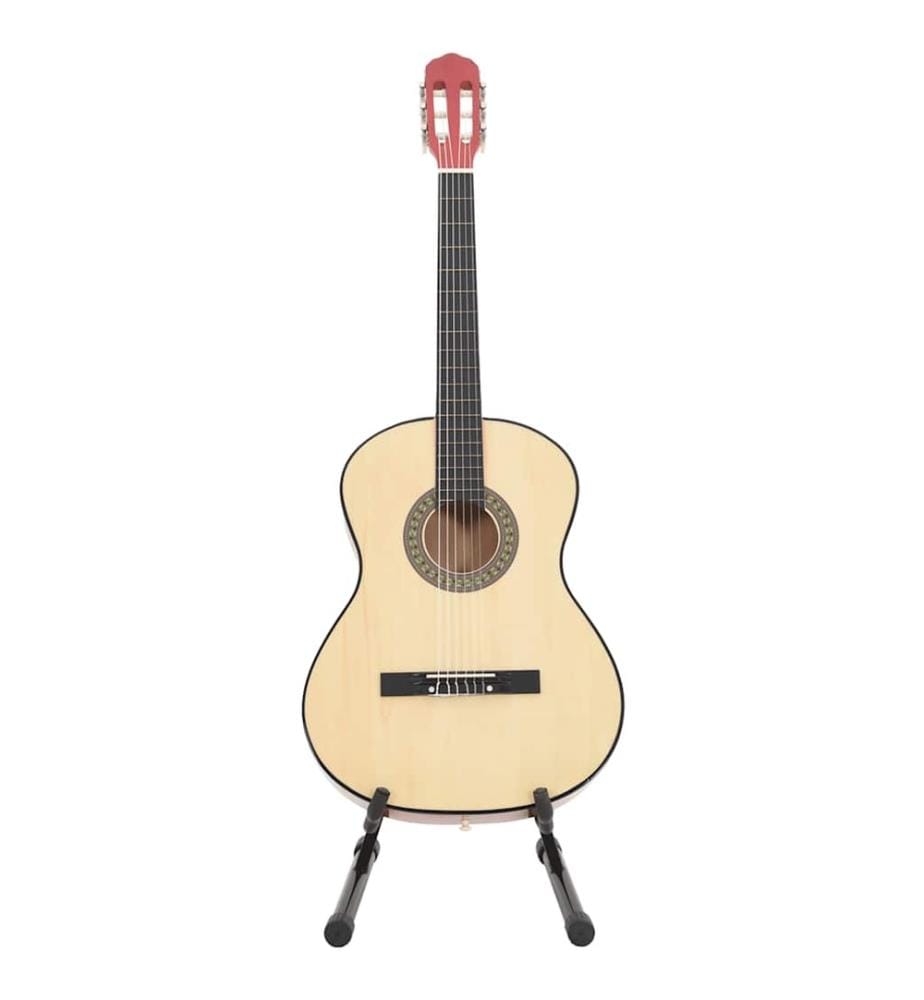 Ensemble de guitare classique pour débutants 12 pcs 4/4 39"