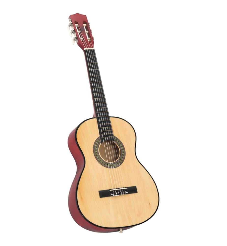 Ensemble de guitare classique pour débutants 8 pcs 3/4 36"
