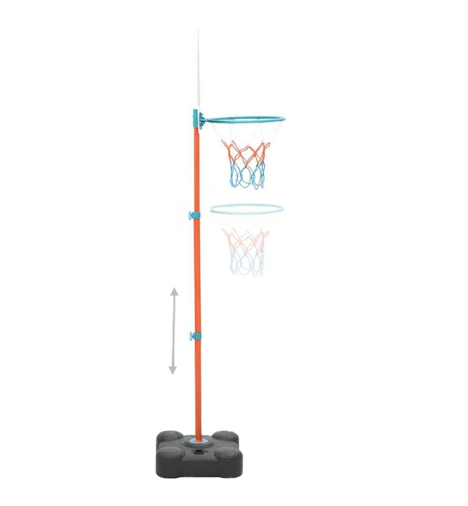Tragbares Basketball Spiel-Set Verstellbar 109-141 cm