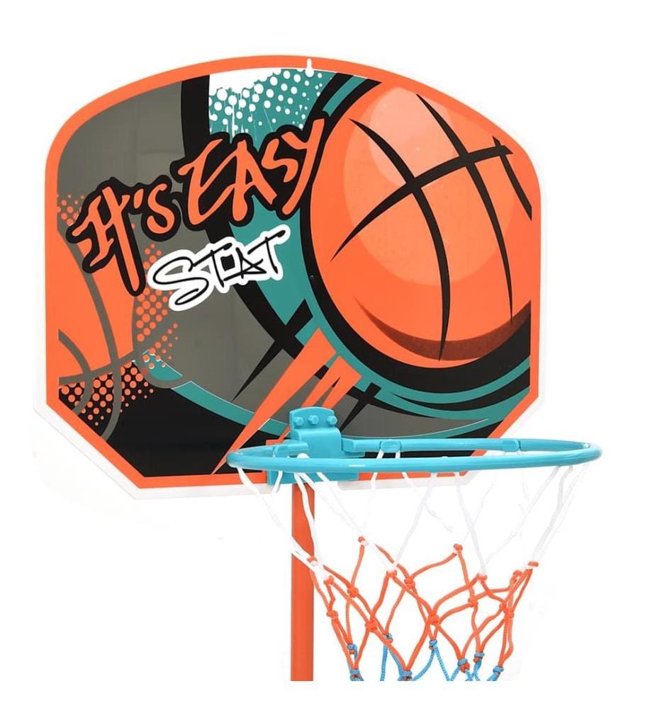 Tragbares Basketball Spiel-Set Verstellbar 109-141 cm