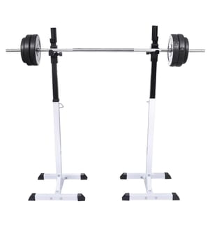 Support barres haltères longs musculation
