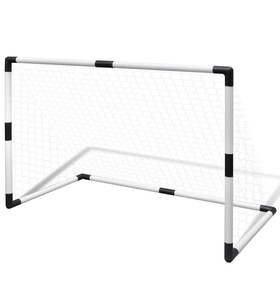 2-tlg. Mini-Fussballtor-Set für Kinder 91,5x48x61 cm