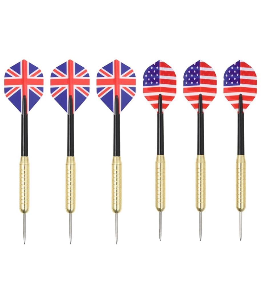 Professionelles Dartboard Sisal mit 6 Darts