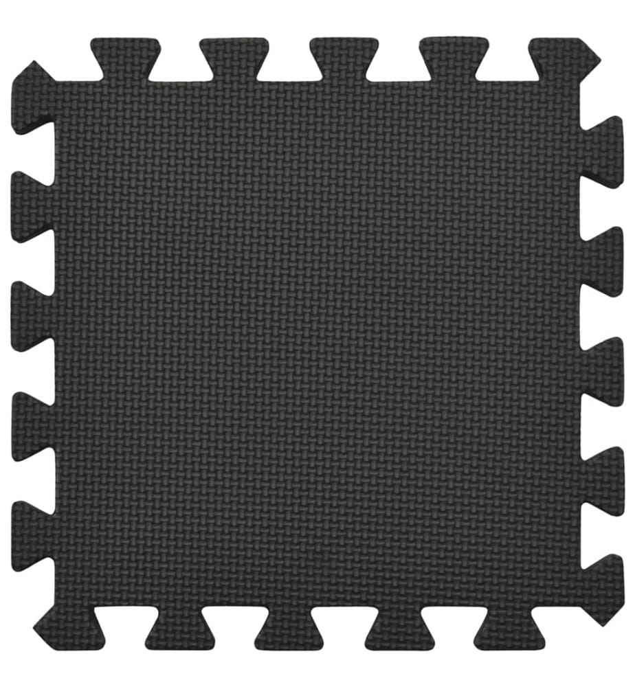 Tapis de sol 54 pcs 4,86? Mousse EVA Noir