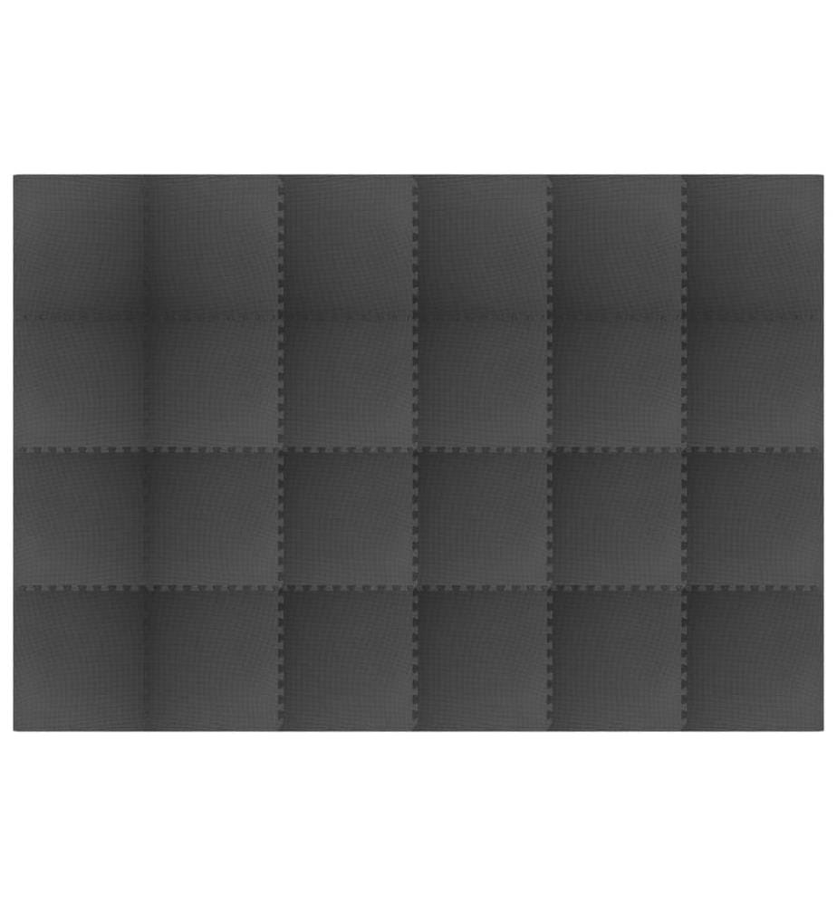 Tapis de sol 24 pcs 8,64? Mousse EVA Noir