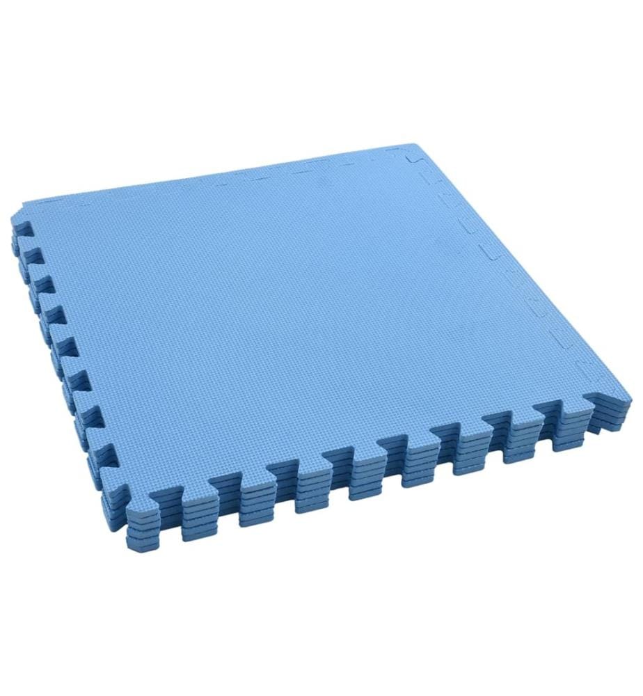 Tapis de sol 6 pcs 2,16 ? EVA Mousse Bleu
