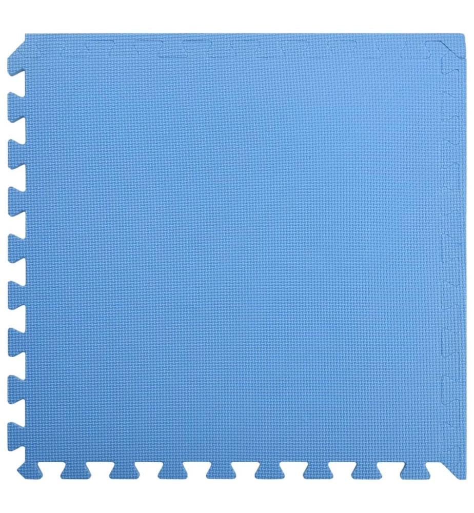 Tapis de sol 6 pcs 2,16 ? EVA Mousse Bleu
