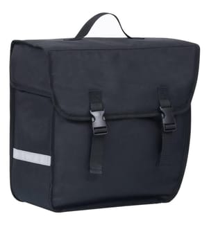 Sac de vélo simple pour porte-bagages étanche 21 L Noir
