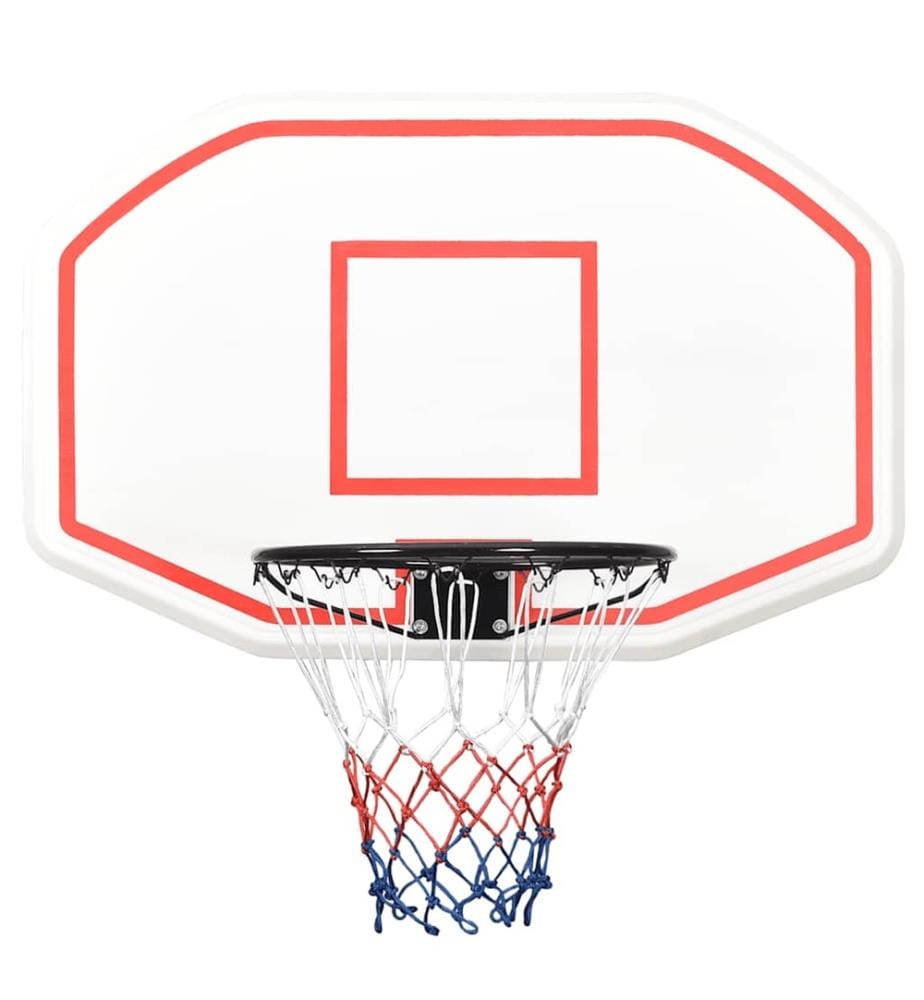 Panneau de basket-ball Blanc 109x71x3 cm Polyéthylène