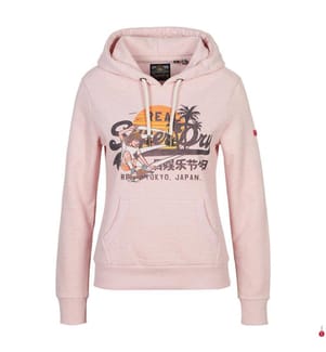 Hoodie - Somon Pink Marl