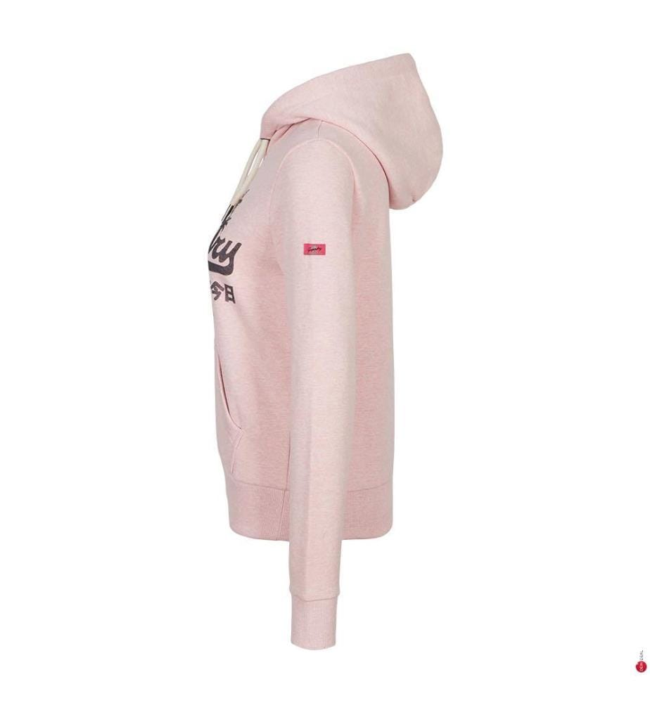 Hoodie - Somon Pink Marl