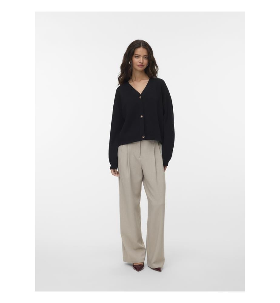 Knitted Cardigan - Black