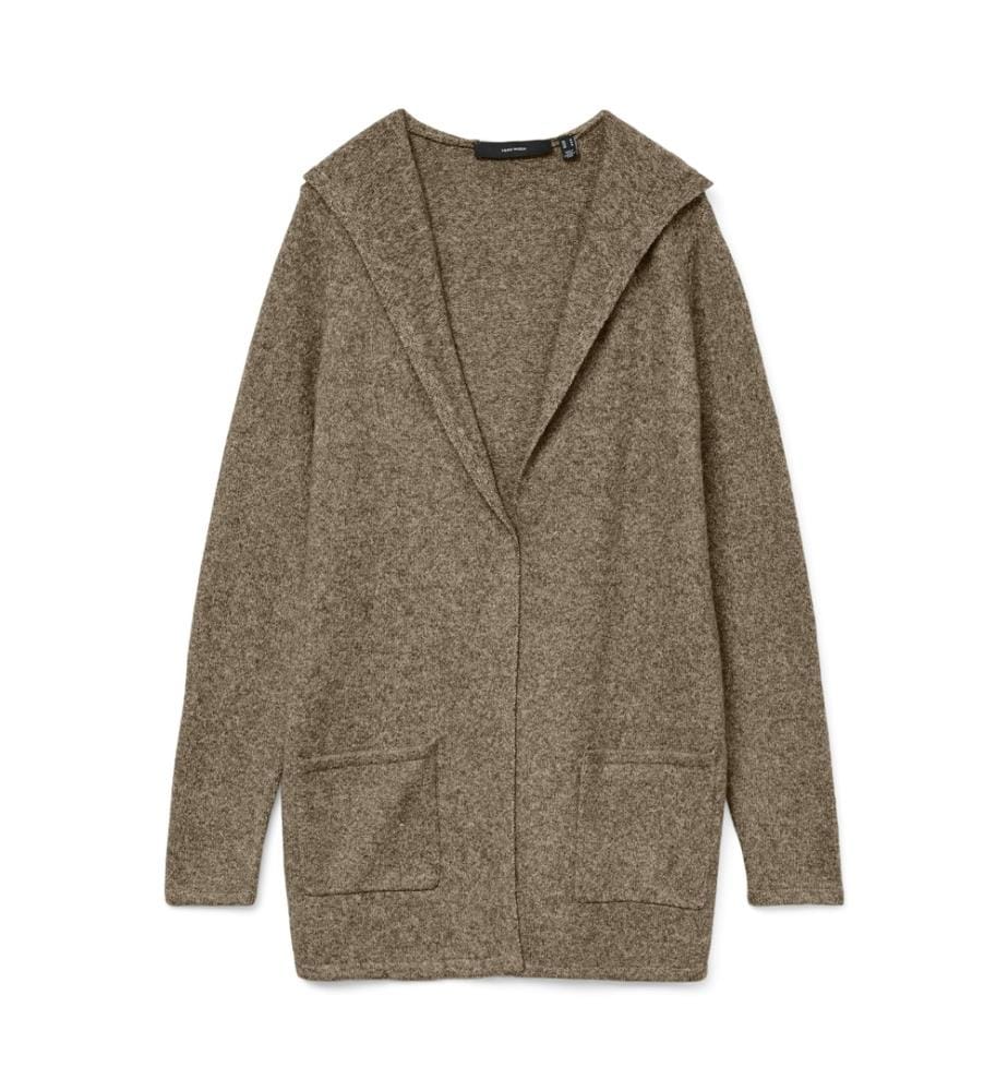 Knitted Cardigan - Sepia Tint