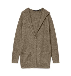 Knitted Cardigan - Sepia Tint