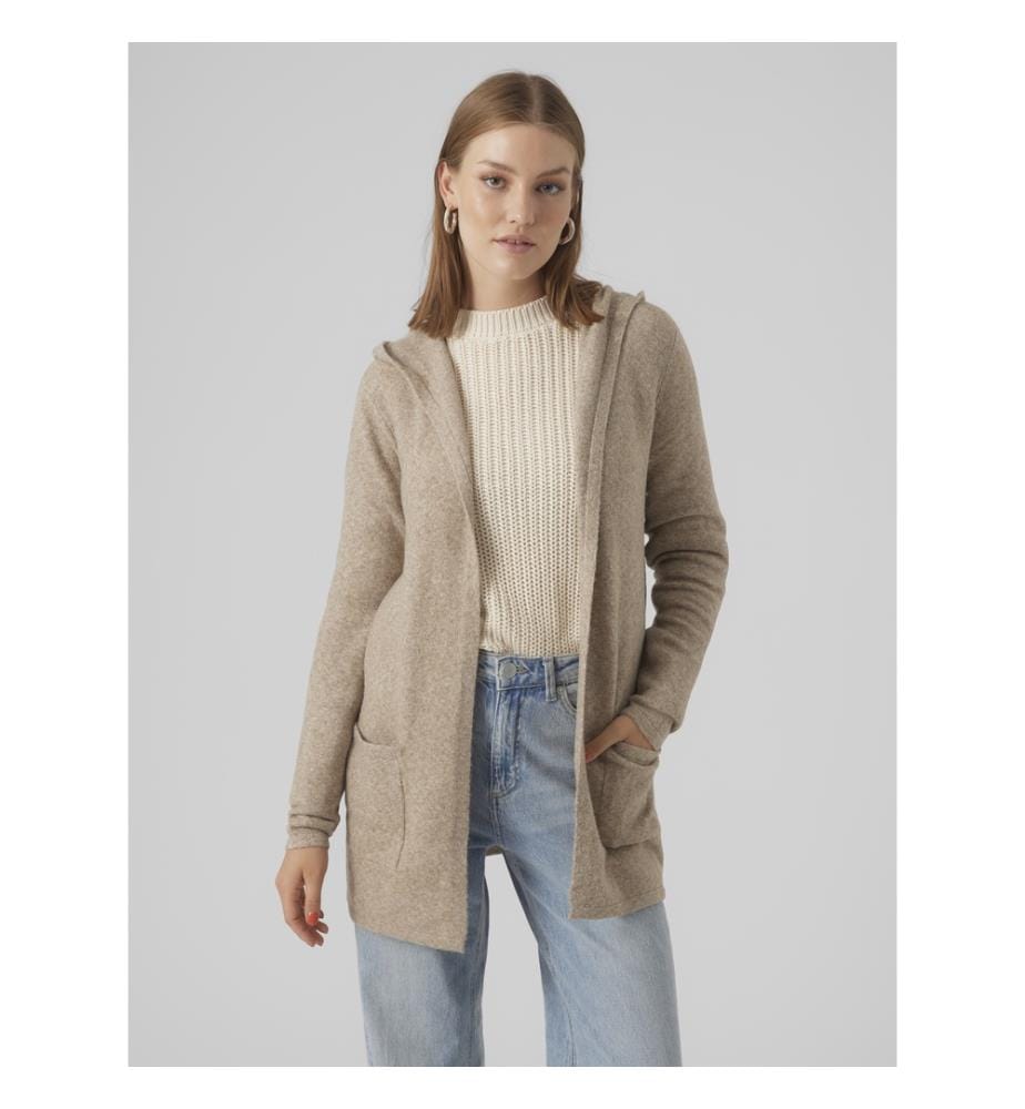Knitted Cardigan - Sepia Tint