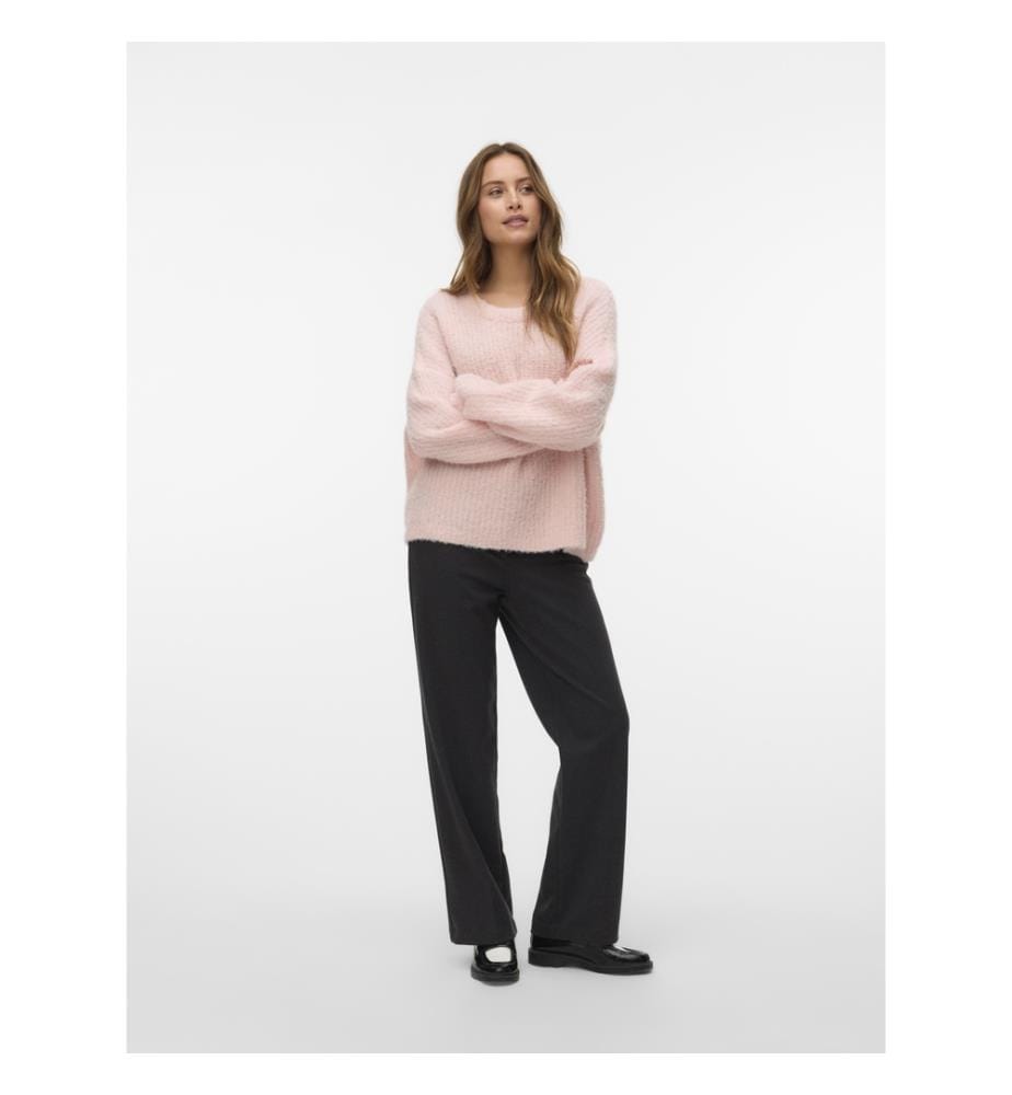 Knitted sweater - Pink Dogwood