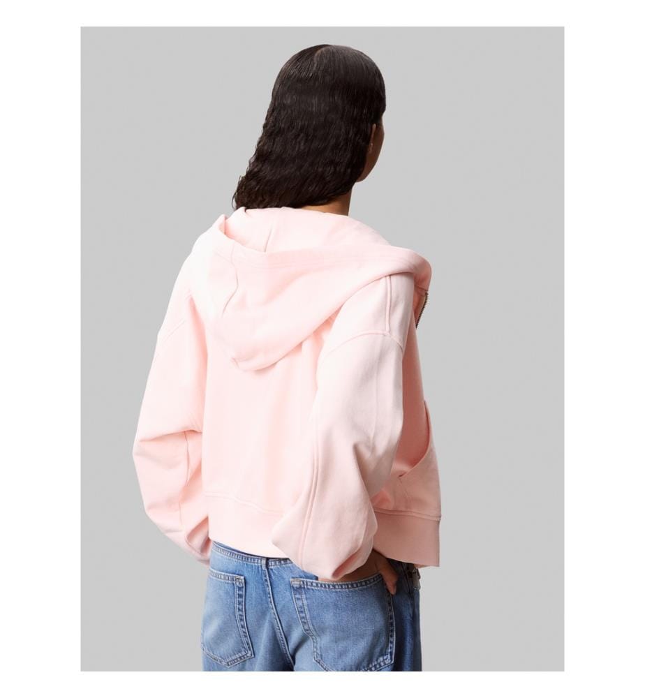 Zip-up hoodie - Light Pink