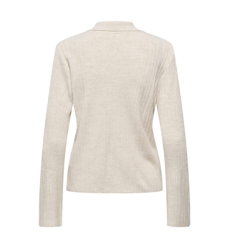 Cardigan lavorato a maglia - Misto pomice