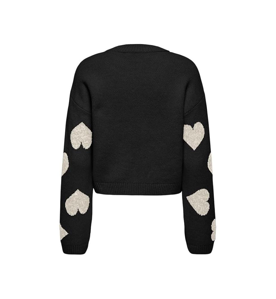 Sweater - Black Light grey