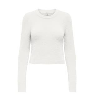 Strickoberteil - Weiss