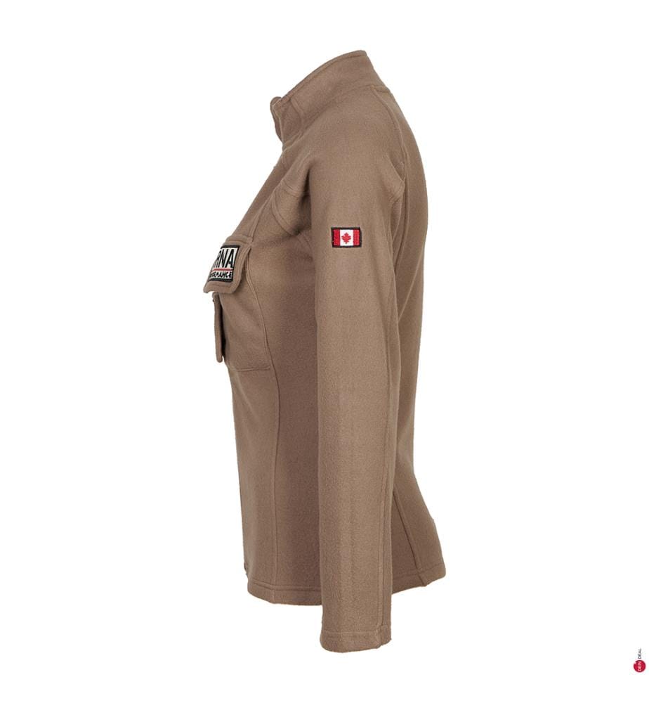 Polar Fleece Jacket Tantouana - Taupe