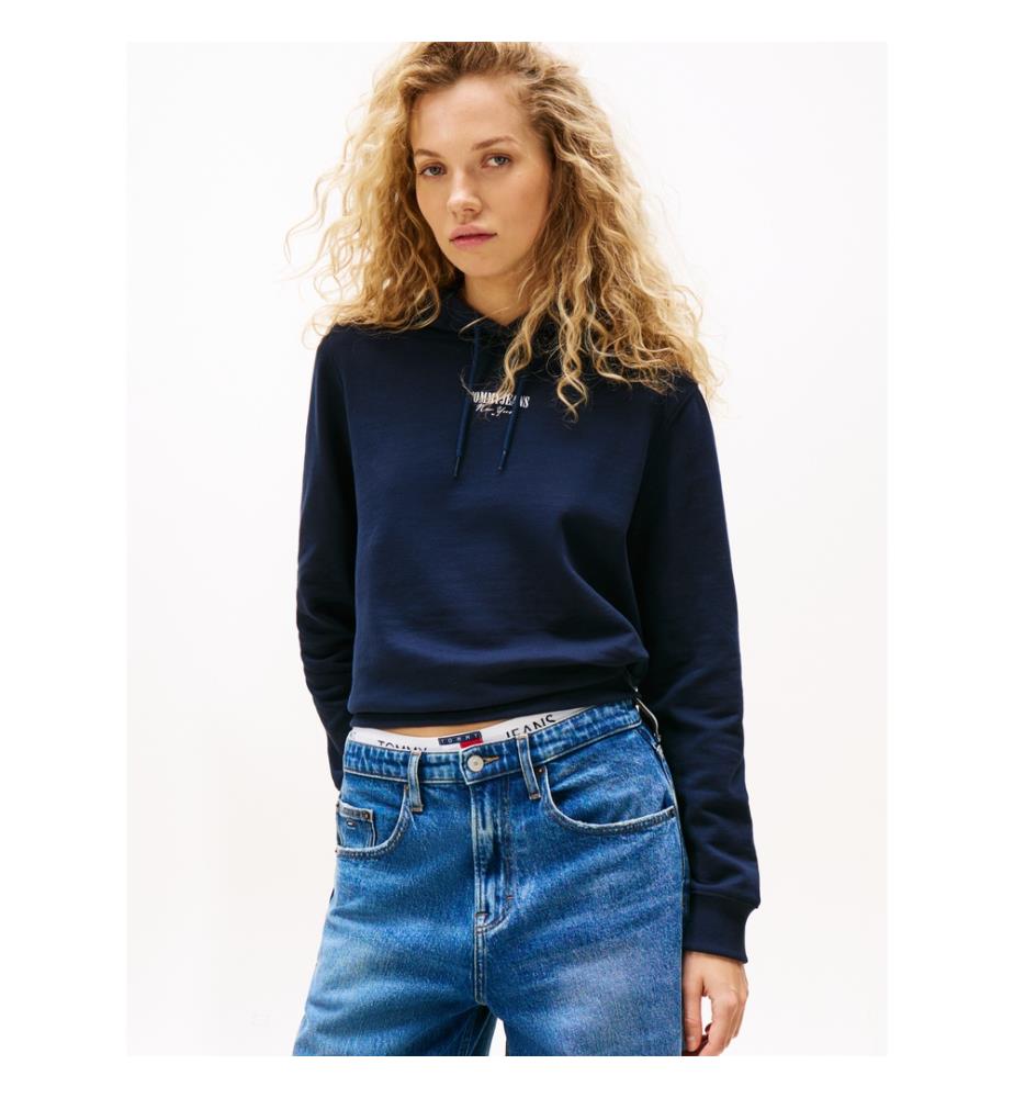 Hoodie - Dark navy blue