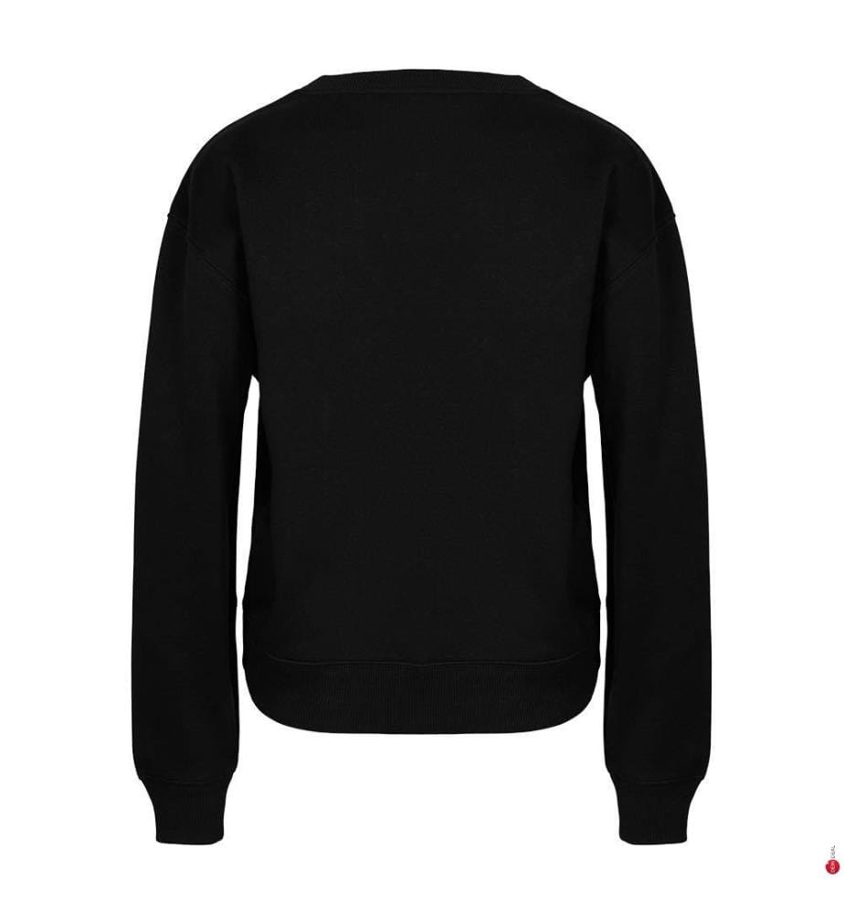 Regular Fit Sweatshirt - Black