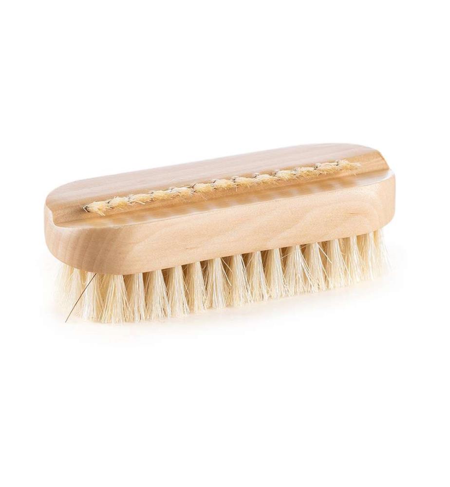 Brosse à ongles avec poils fins coudés