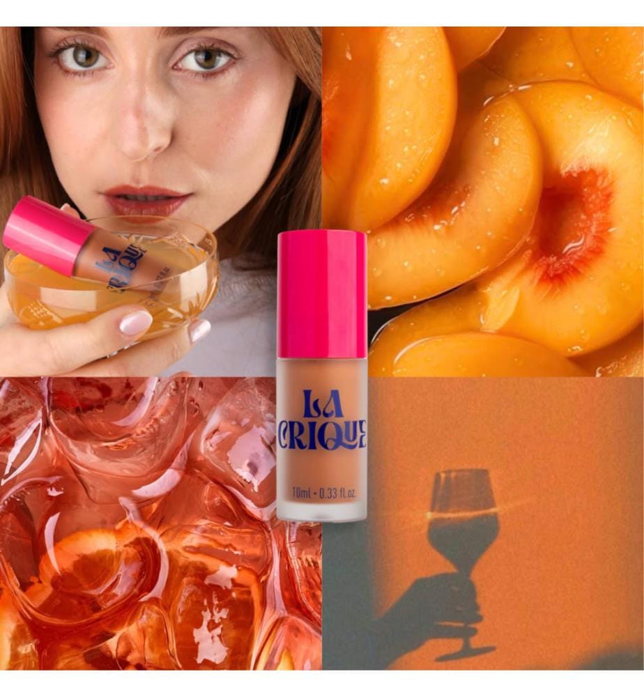 Lipgloss mit Wassereffekt Honig - 10 ml