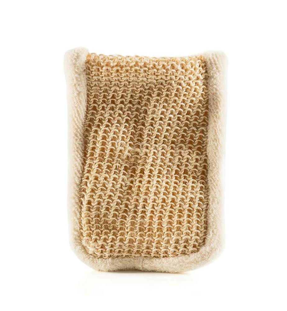 Massagehandschuhe aus Sisal - Braun