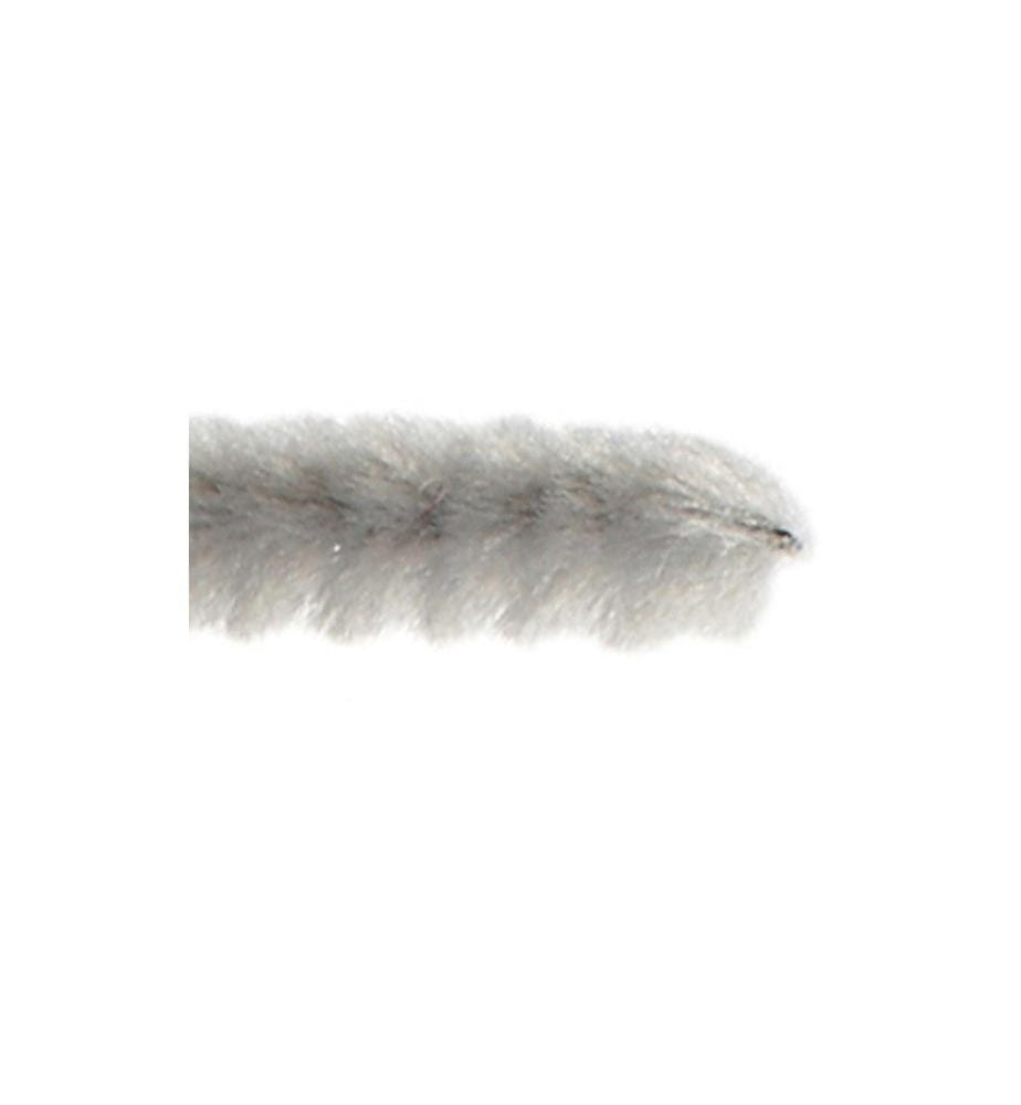 CREATIV COMPANY - Chenilledraht 6 mm 50 Stück, Grau