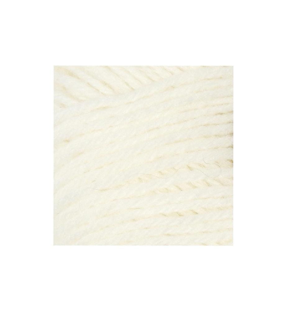 CREATIV COMPANY - Laine 50 g pour les chaussettes, blanc