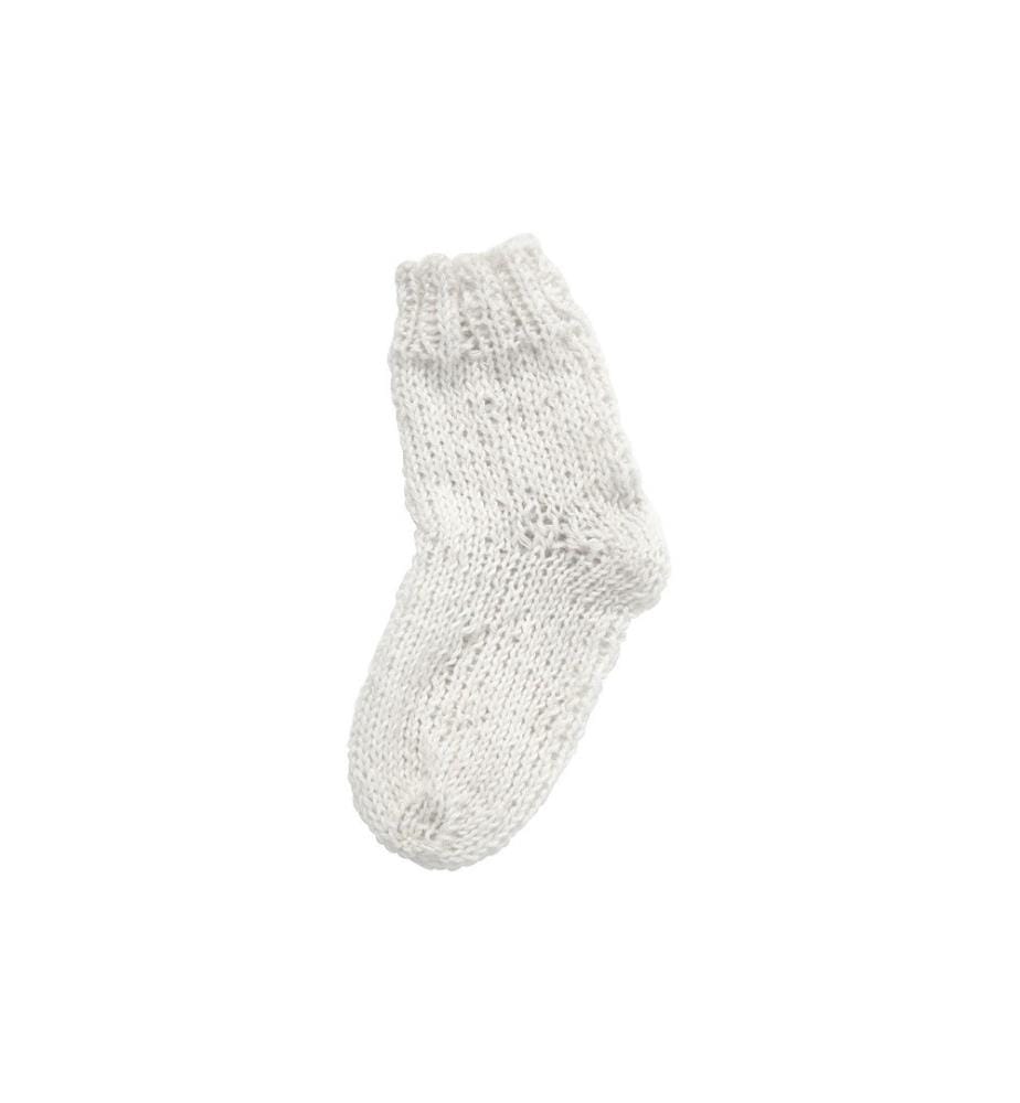 CREATIV COMPANY - Laine 50 g pour les chaussettes, blanc