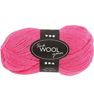 CREATIV COMPANY - Wolle 50 g für Socken, Pink