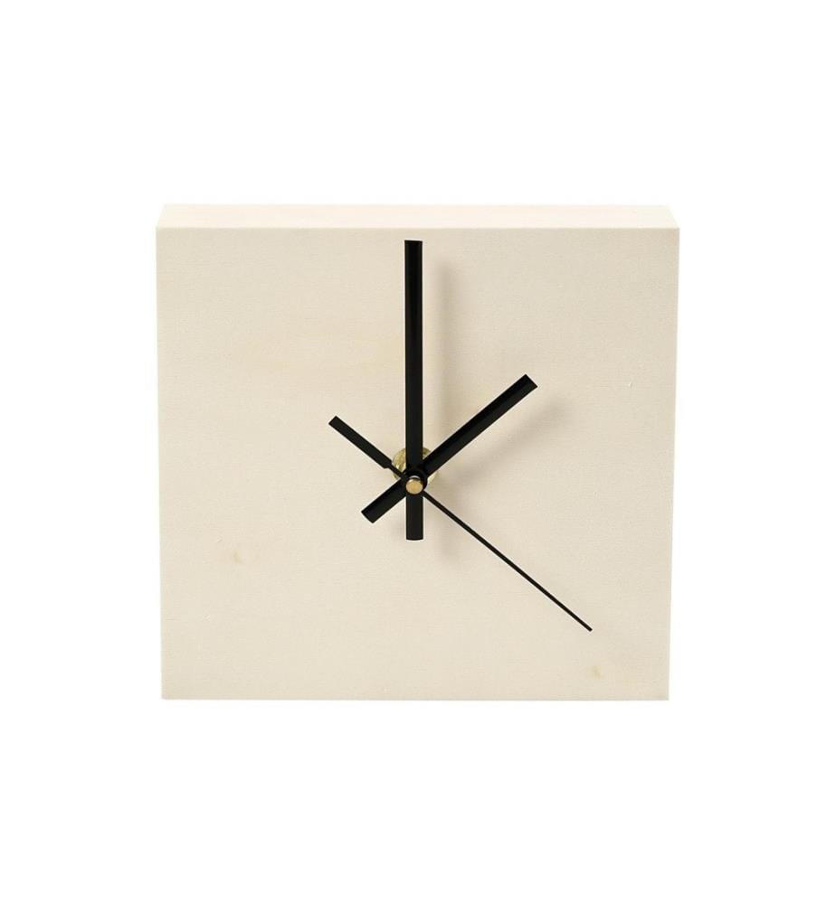 CREATIV COMPANY - Article en bois Boîtier de montre 19 x 19 x 3 cm 1 pièce