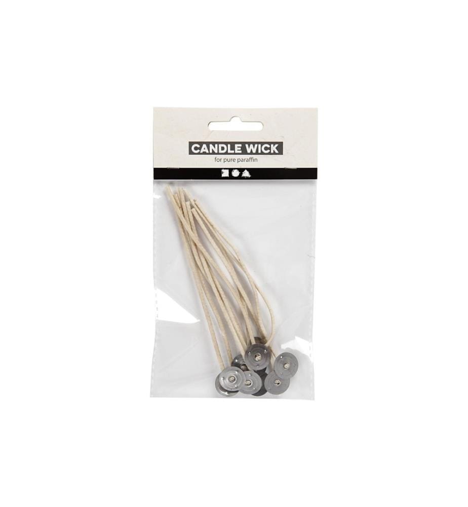 CREATIV COMPANY - Mèches pour bougie 11 cm 10 pièces