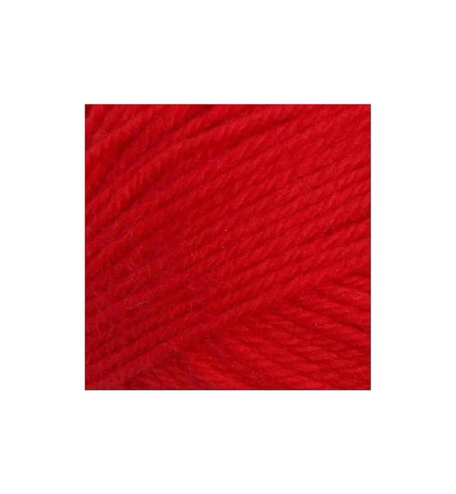 CREATIV COMPANY - Laine Fil pour bébé Merino 50 g 14/4 Rouge