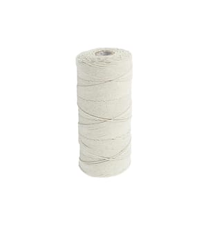 CREATIV COMPANY - Cordon en coton 315 m, blanc