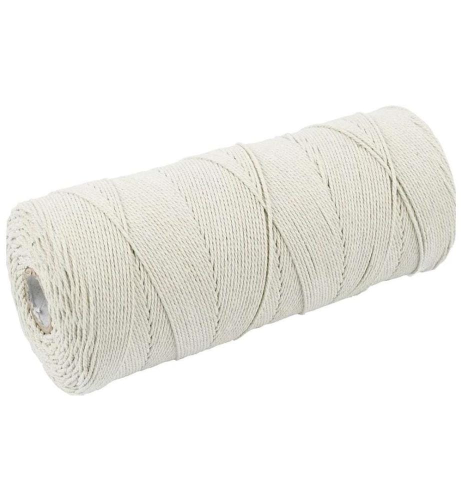 CREATIV COMPANY - Cordon en coton 315 m, blanc