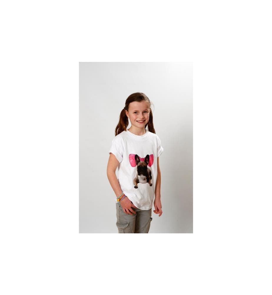 CREATIV COMPANY - T-shirt 12-14 ans, Blanc