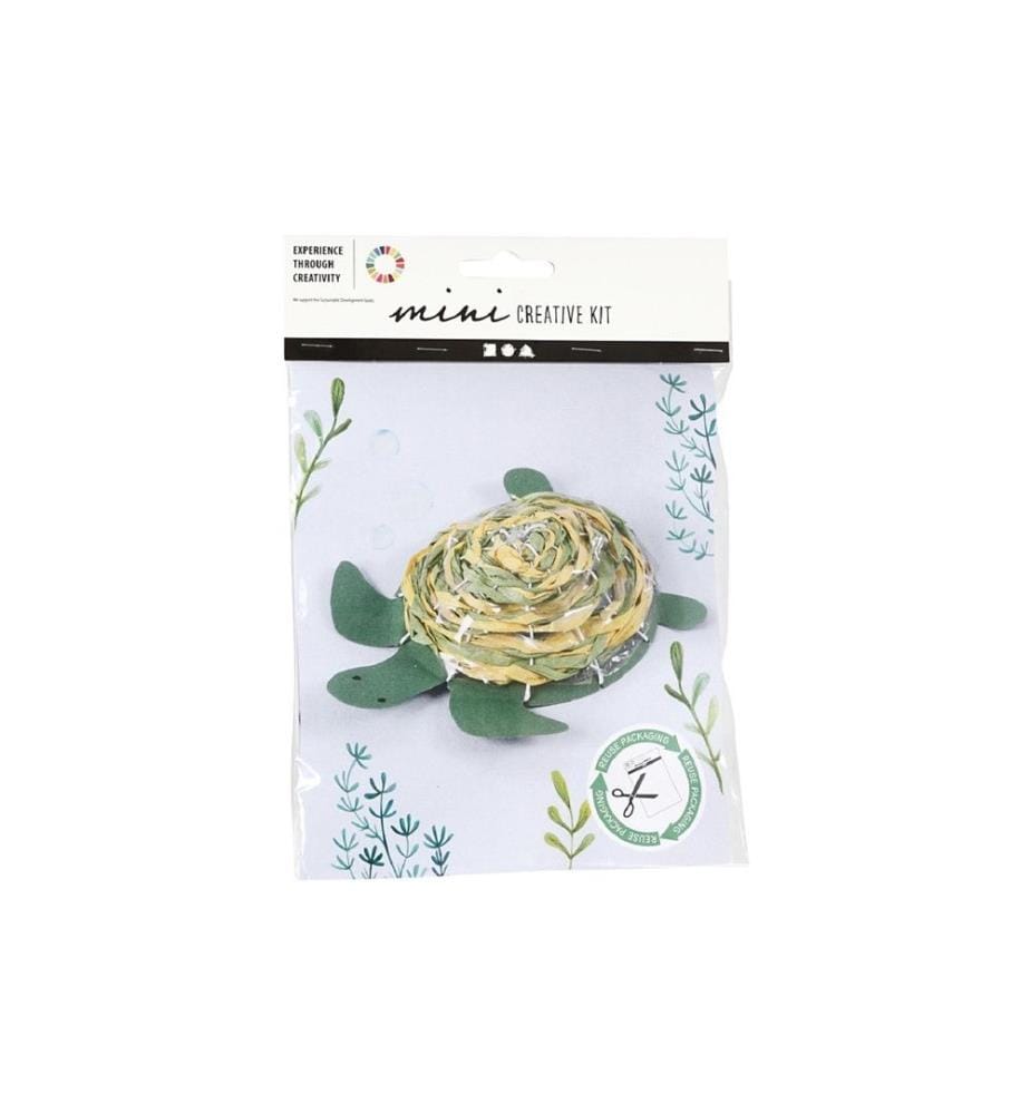 CREATIV COMPANY - Kits de bricolage Mini tortue 5 pièces, vert