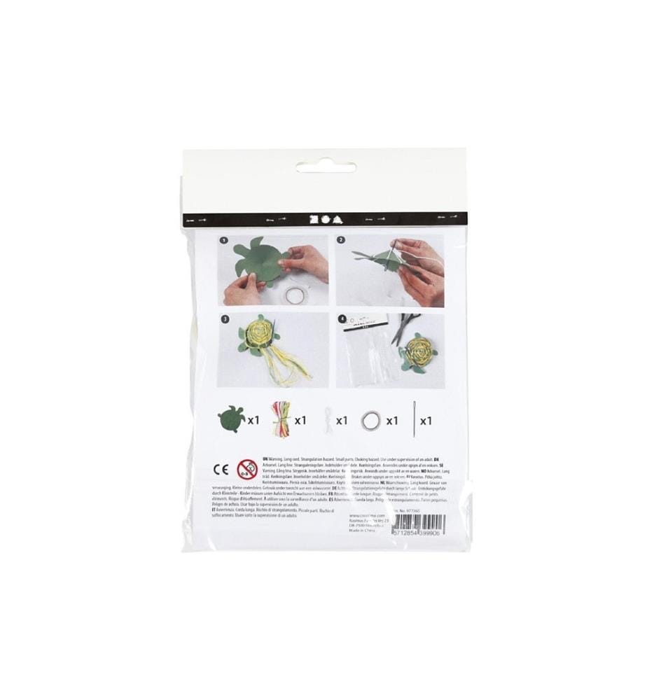 CREATIV COMPANY - Kits de bricolage Mini tortue 5 pièces, vert